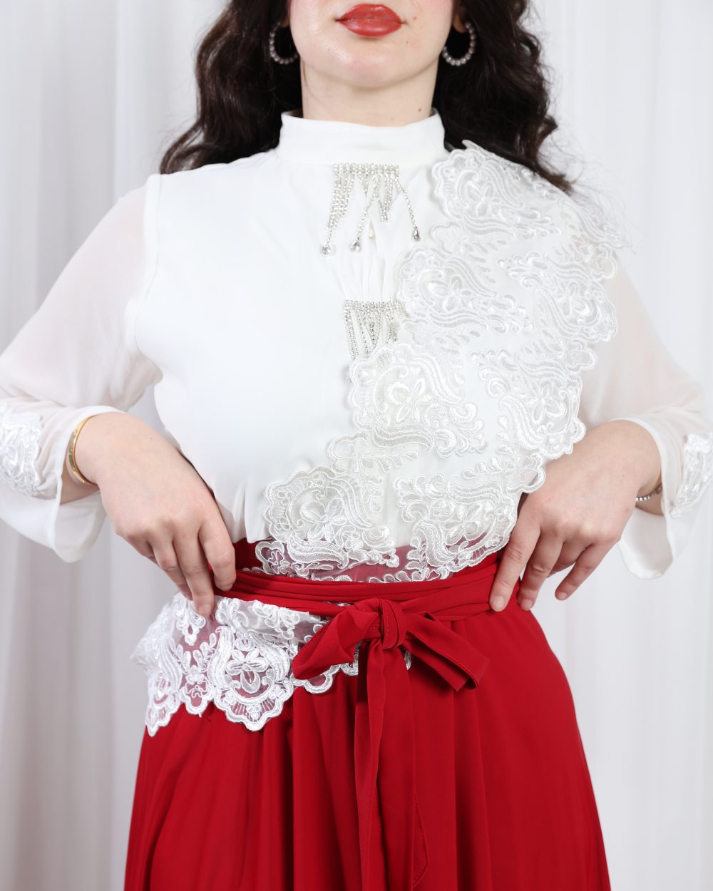 فستان حرير ناعم